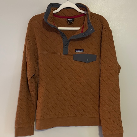 Patagonia Other - Men’s Patagonia Organic Cotton Quilt Half-Snap Pullover